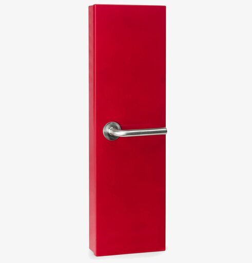 Key Cabinet Red från Born in Sweden i modern röd design