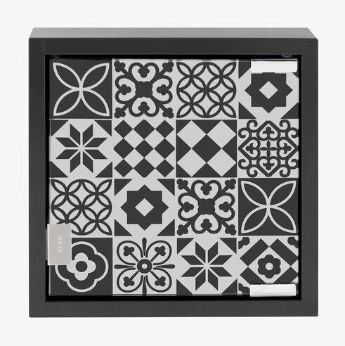 Nyckelskåp Marrakech från Derriére la porte med mönster