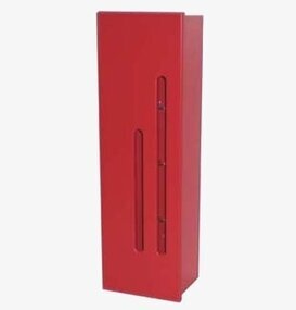 Nyckelskåp Röd från Stig Andersson mot vit bakgrund