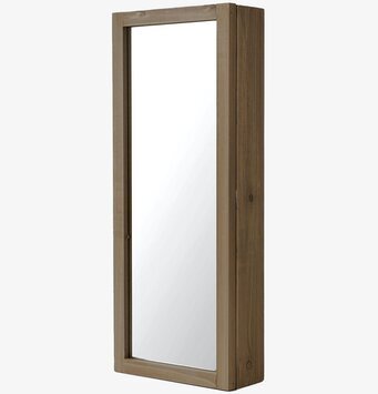 Nyckelskåp Spegel Brun från A Lot Decoration med spegel