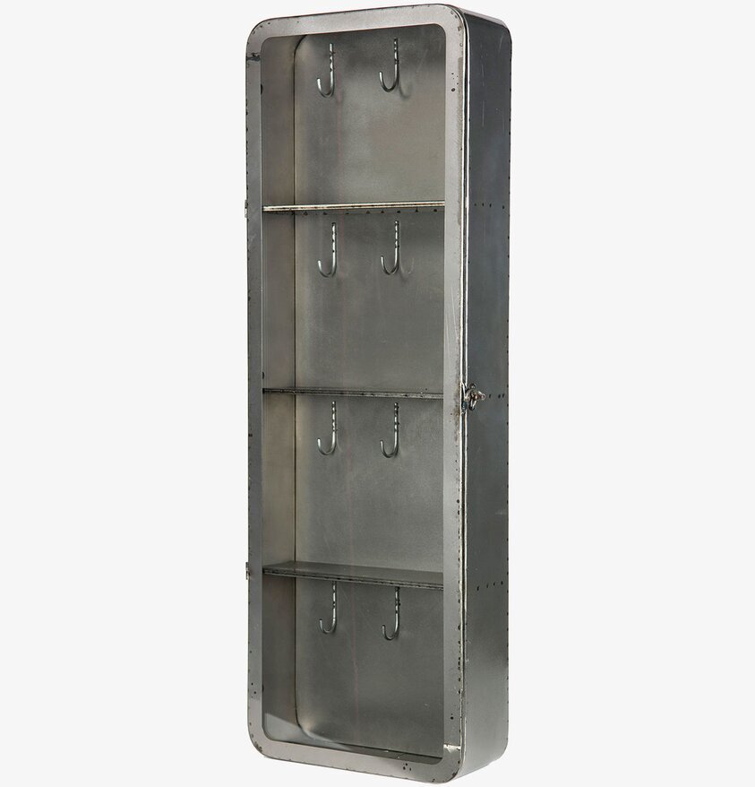 Nyckelskåp Rå Metall från A Lot Decoration i rå metallfinish