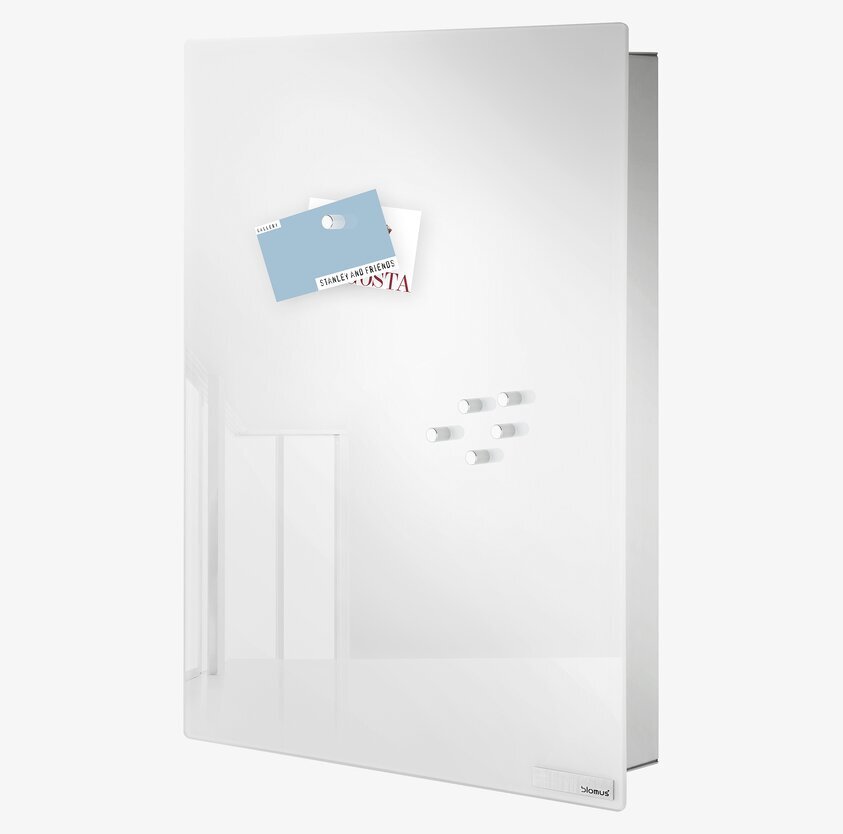 Velio Nyckelskåp Vit Large från Blomus med vitlackad stål