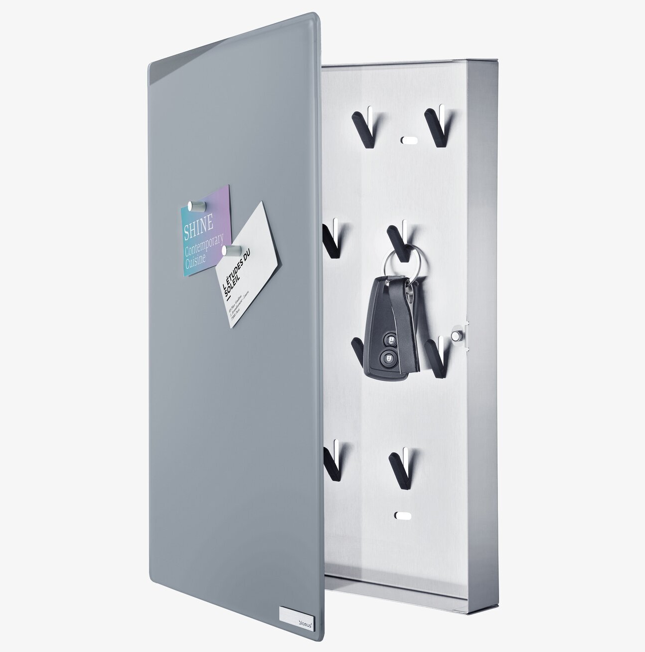 Velio Nyckelskåp Grå Large från Blomus i modern design