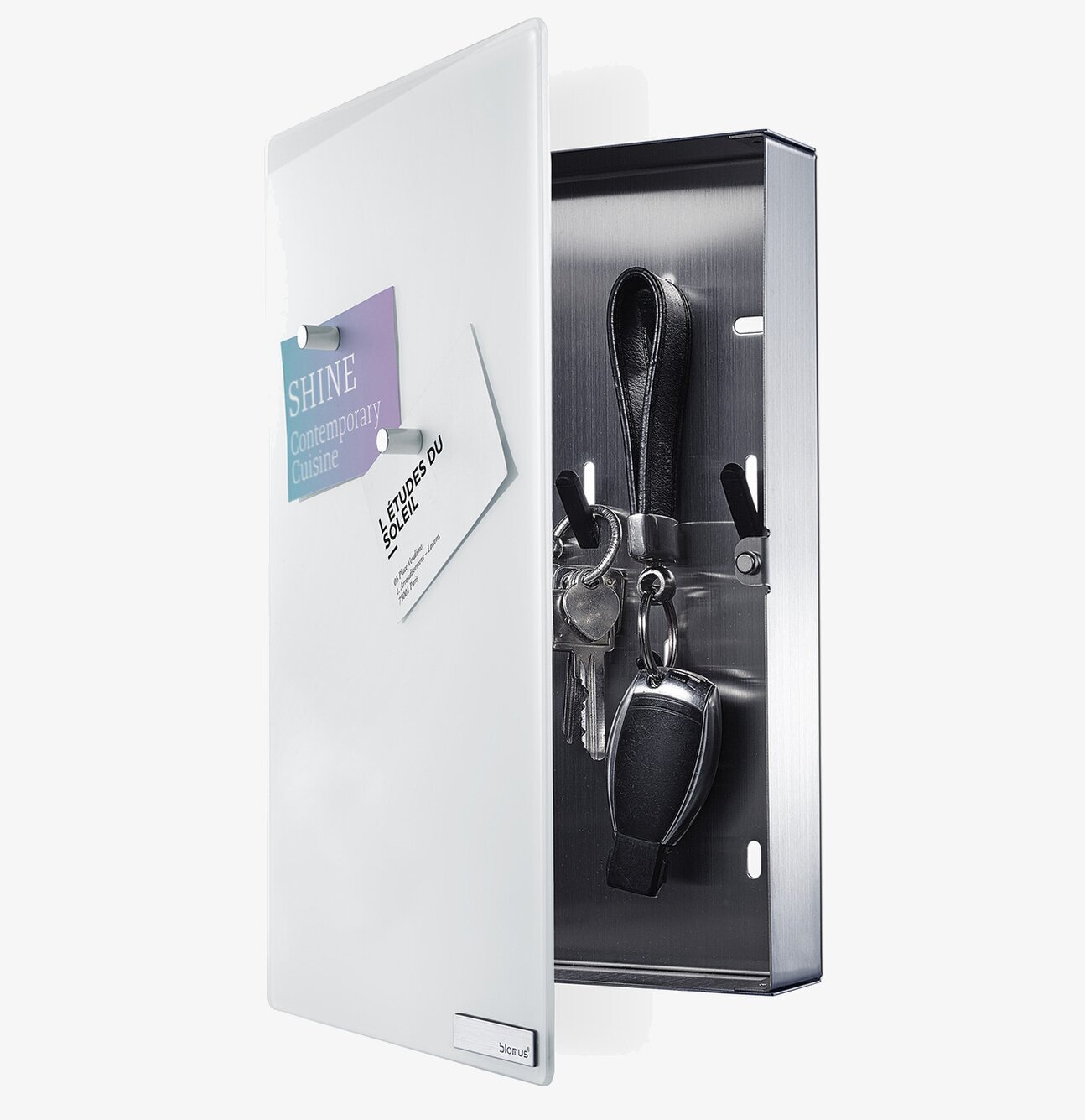 Velio Nyckelskåp Vit Small från Blomus i modern design