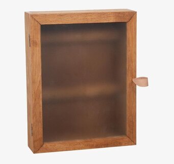 Nyckelskåp Trä Brun Different Design Nyckelförvaring Nyckelhängare