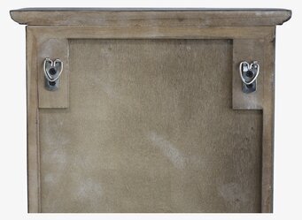 Nyckelskåp Med Griffeltavla - Antik Brun från Chic Antique