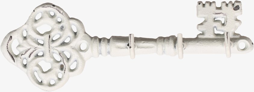 Väggkrok Antikcreme från Chic Antique, nyckelformad design