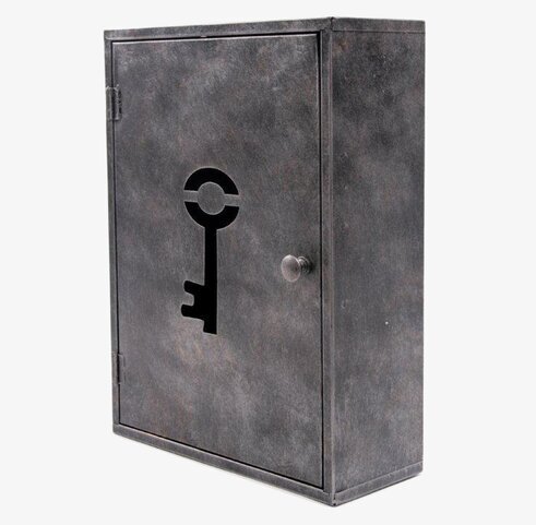 Nyckelskåp Metall Nyckel från Interstil med industrifinish