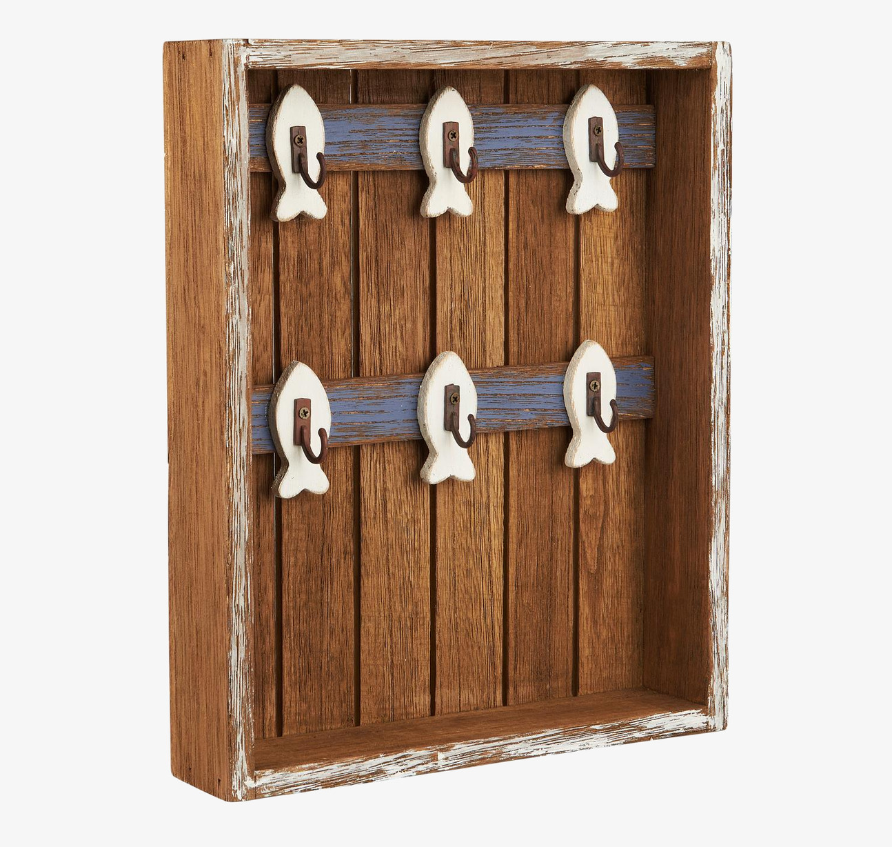 Bild av maritimt nyckelskåp med rustik och antik stil