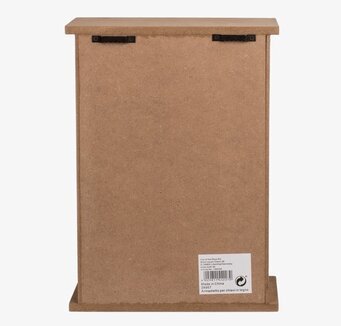 Bild av stilrent och funktionellt nyckelskåp för hemmet