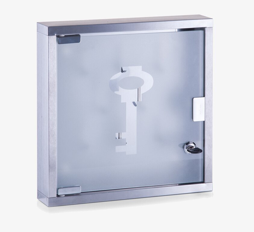 Nyckelskåp Rostfritt Stål Zeller Nyckelförvaring Nyckelhängare