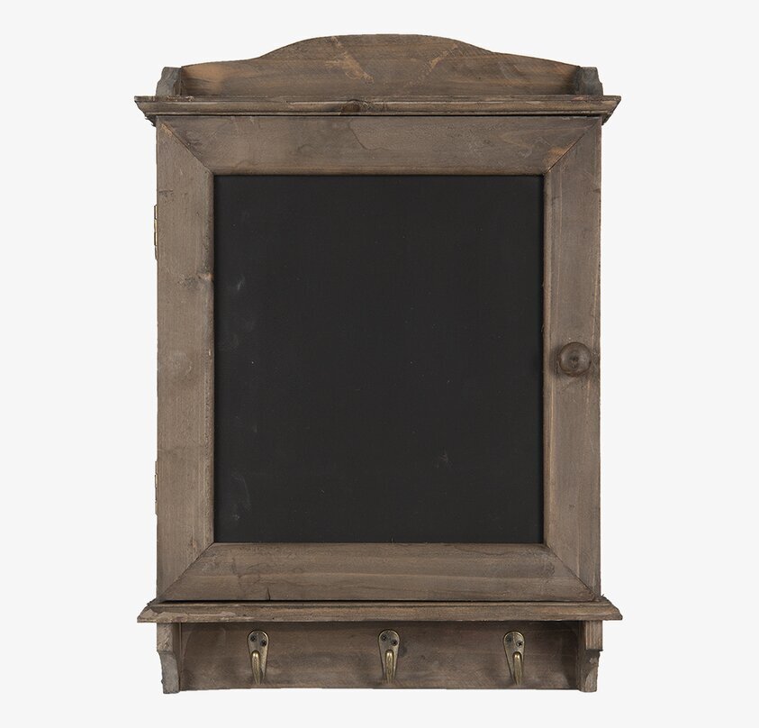 Nyckelskåp Antikbrun Clayre & Eef Nyckelförvaring Nyckelhängare