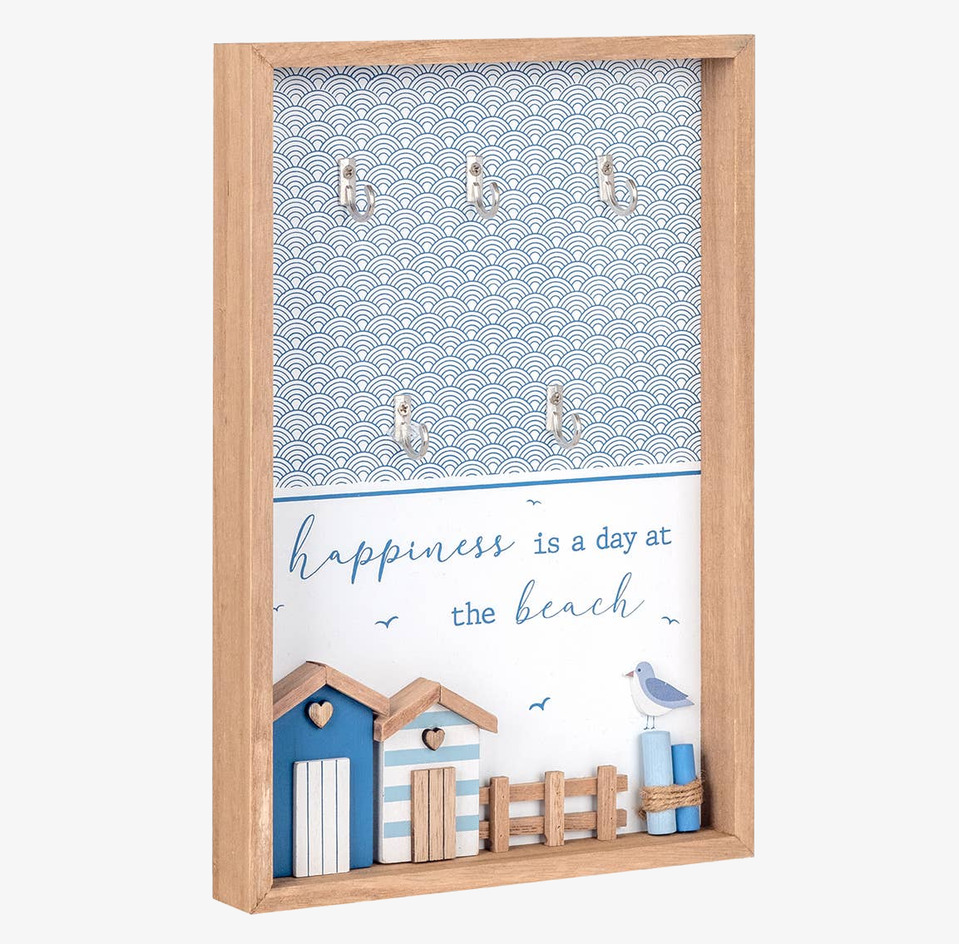 Nyckeltavla Happiness Signes Grimalt Nyckelskåp Nyckelförvaring Nyckelhängare