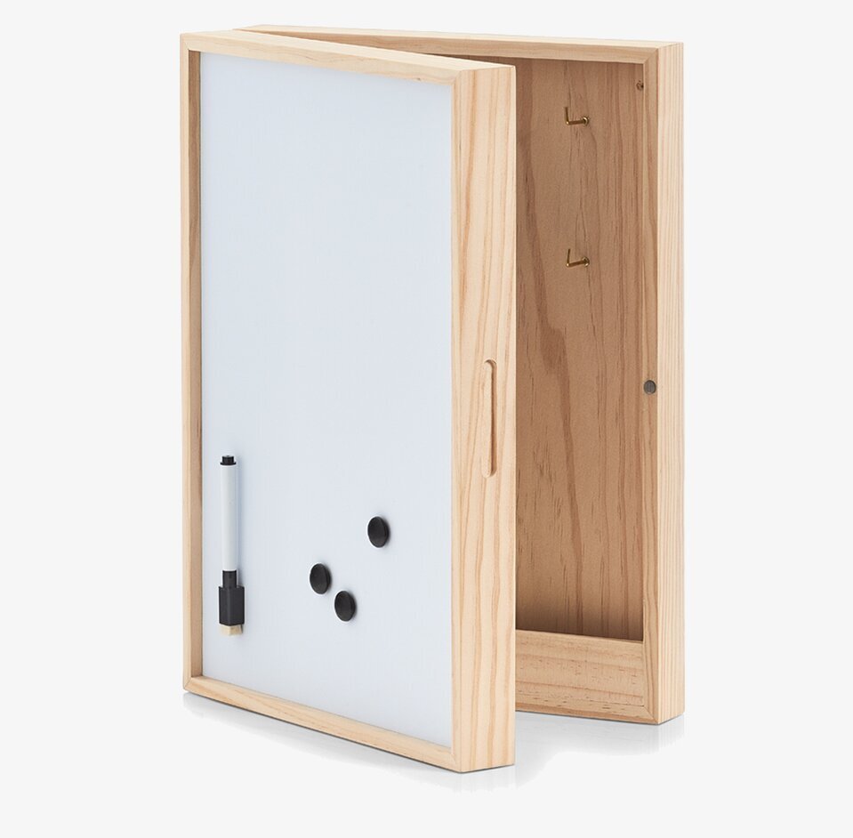 Nyckelskåp Med Whiteboard Zeller Nyckelförvaring Nyckelhängare