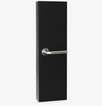 Key Cabinet Svart från Born in Sweden på en enkel bakgrund