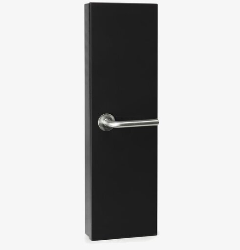 Key Cabinet Svart från Born in Sweden på en enkel bakgrund