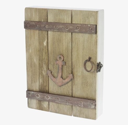 Nyckelskåp Ankare från Weiste med maritim och rustik design